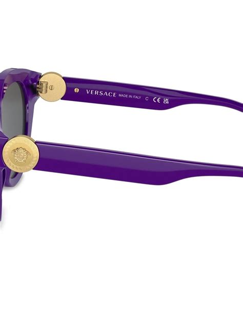 Versace Eyewear Occhiali Da Sole Medusa Tondi 